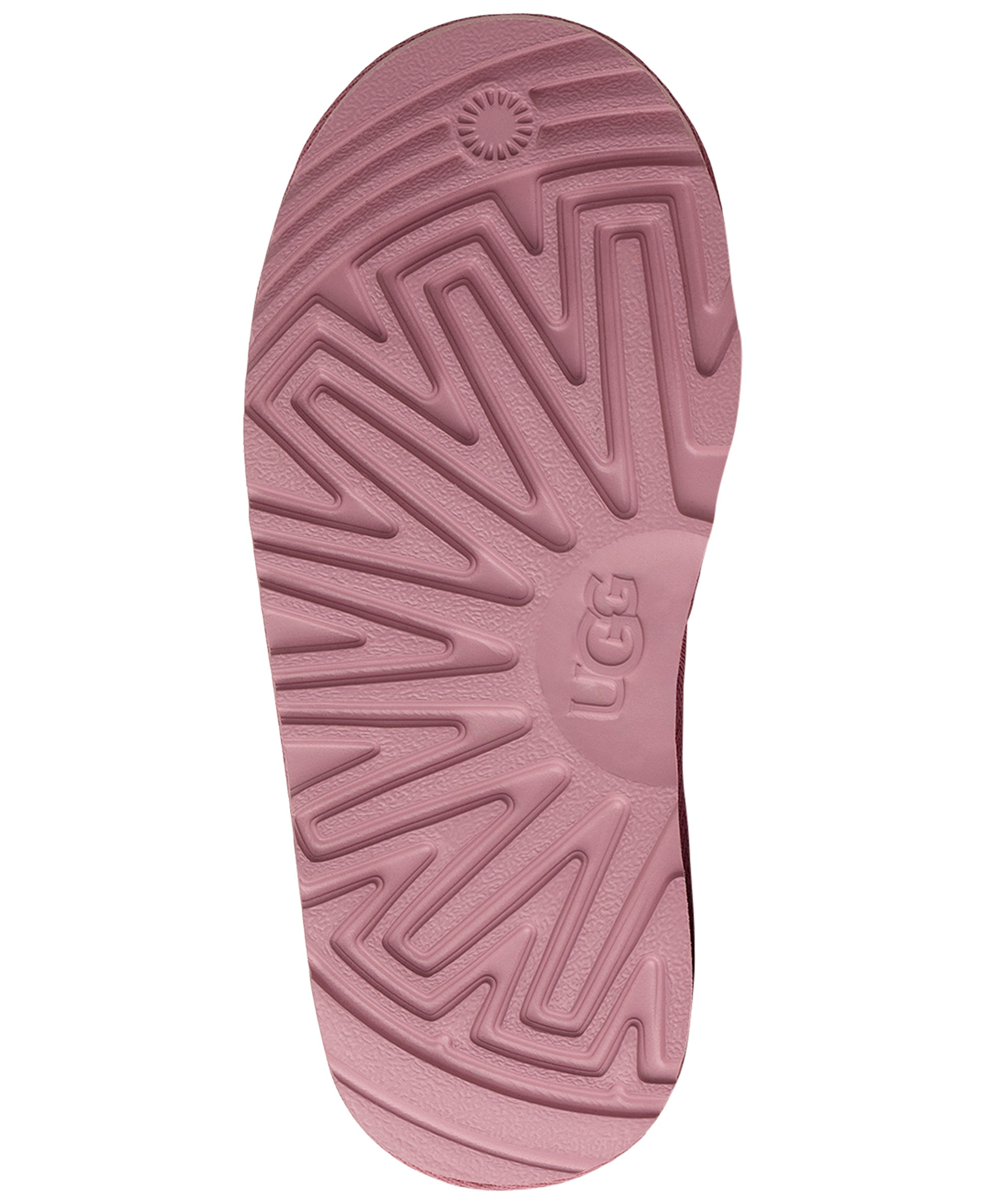 UGG® Kids Classic Ultra Mini Western Round Toe Booties - Dusty Orchid