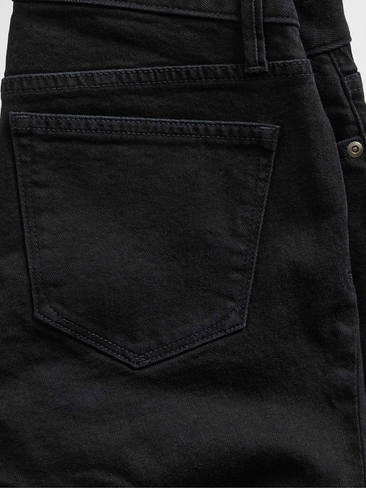 Low Rise Long & Lean Jeans - Black wash