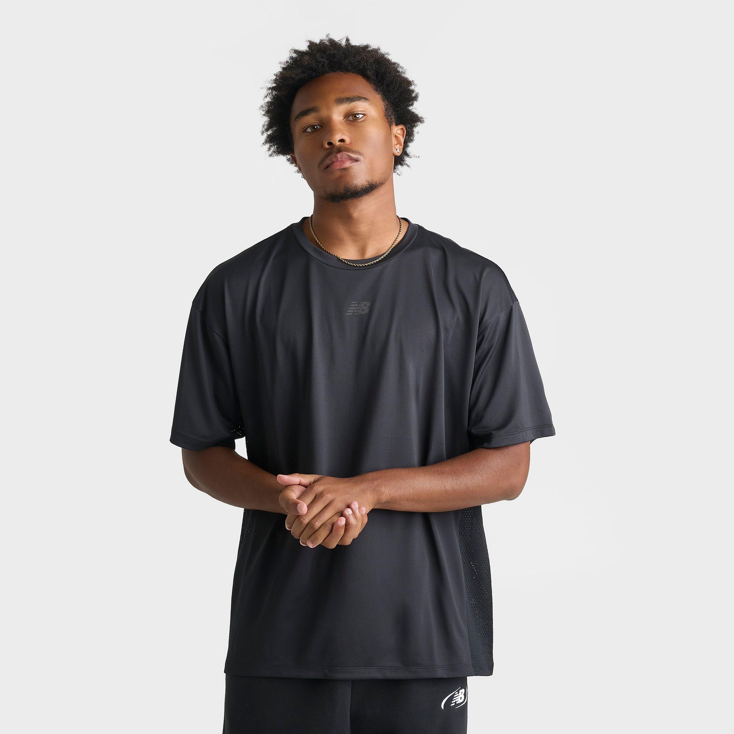 Men's New Balance Fast Days Running T-Shirt - Black/Grey - view 3