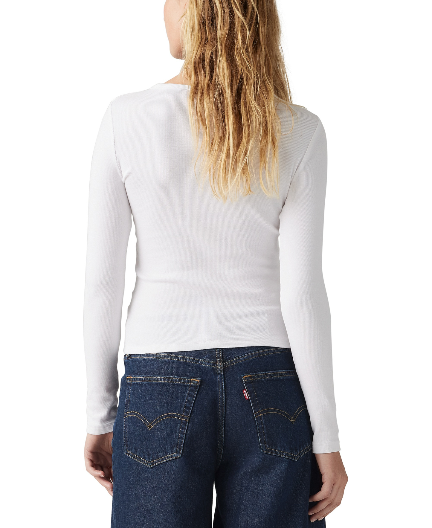 Levi's Women's Hayes Long-Sleeve T-Shirt - White +