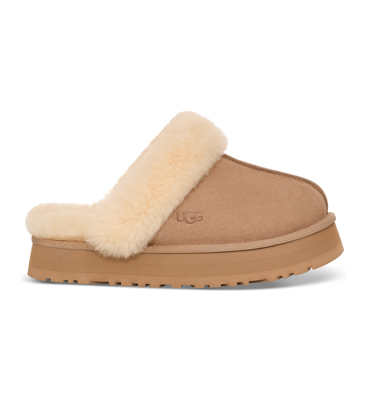UGG® Women's Disquette Slip-On Clog Slippers - Sand