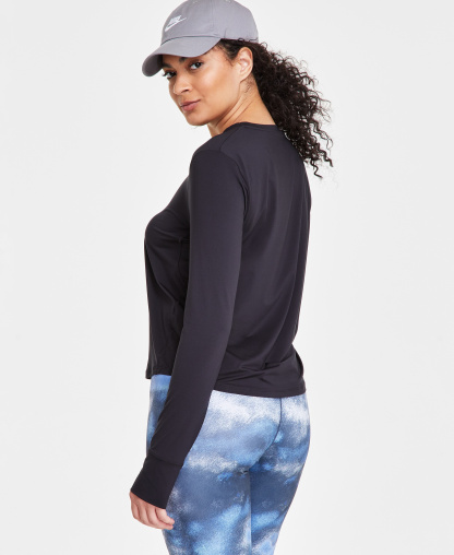 Nike Women's One Classic Dri-FIT Long-Sleeve Top - Black