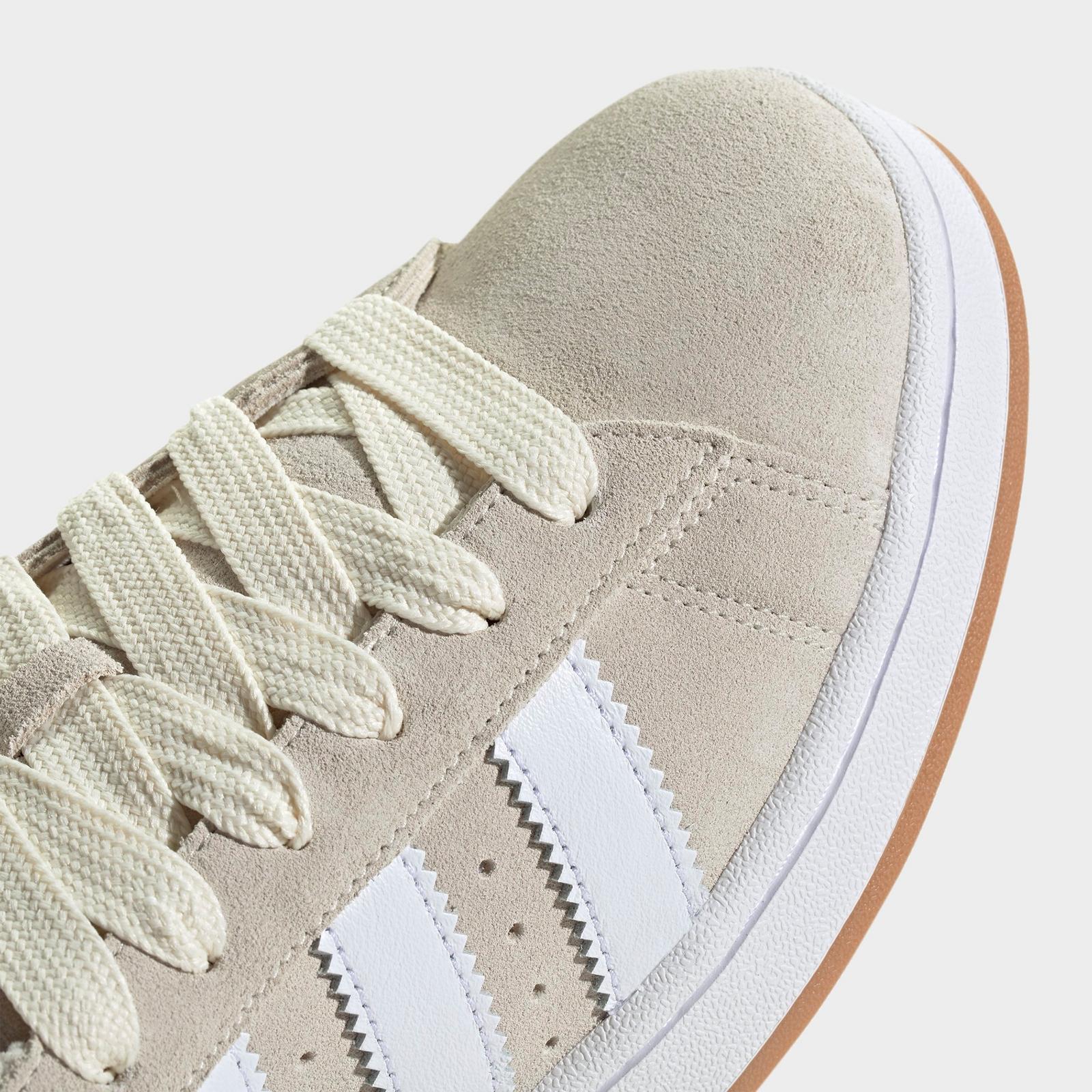 Men's adidas Originals Campus 00s Casual Shoes - Wonder White/White/Gum - view 3