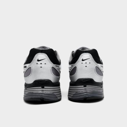 Men's Nithtke P-6000 Casual Shoes - Part 2 - Black/Metallic Silver/Pencil Point - Back view