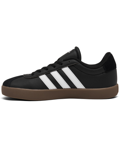 adidas Big Kids VL Court 3.0 Casual Sneakers from Finish Line - Core Black, Cloud White