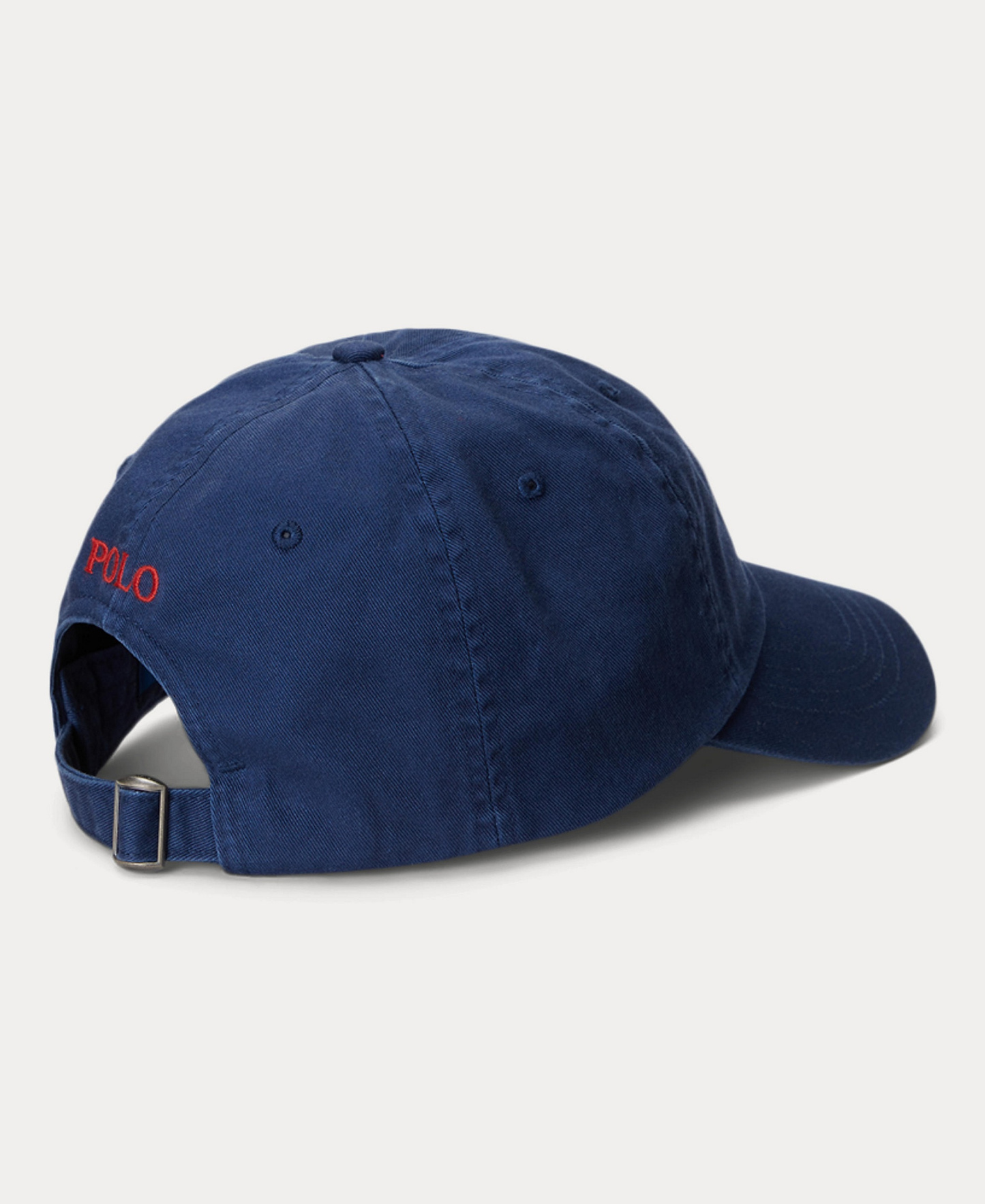 Polo Ralph Lauren Women's The Iconic Cotton Chino Ball Cap - Newport Navy/Red