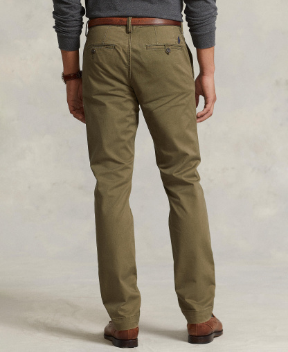Polo Ralph Lauren Men's Stretch Slim Fit Chino Pants - Canopy Olive