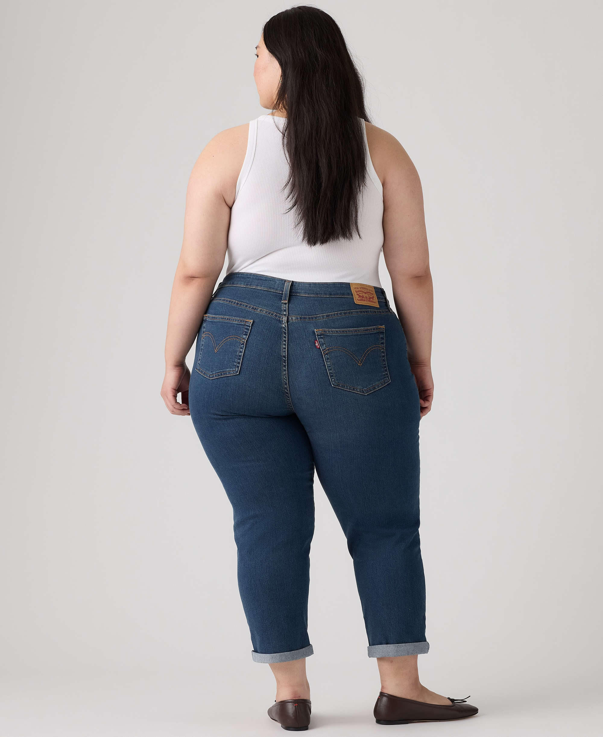 Levi's Women's Relaxed Boyfriend Tapered Leg Jeans - Working Late