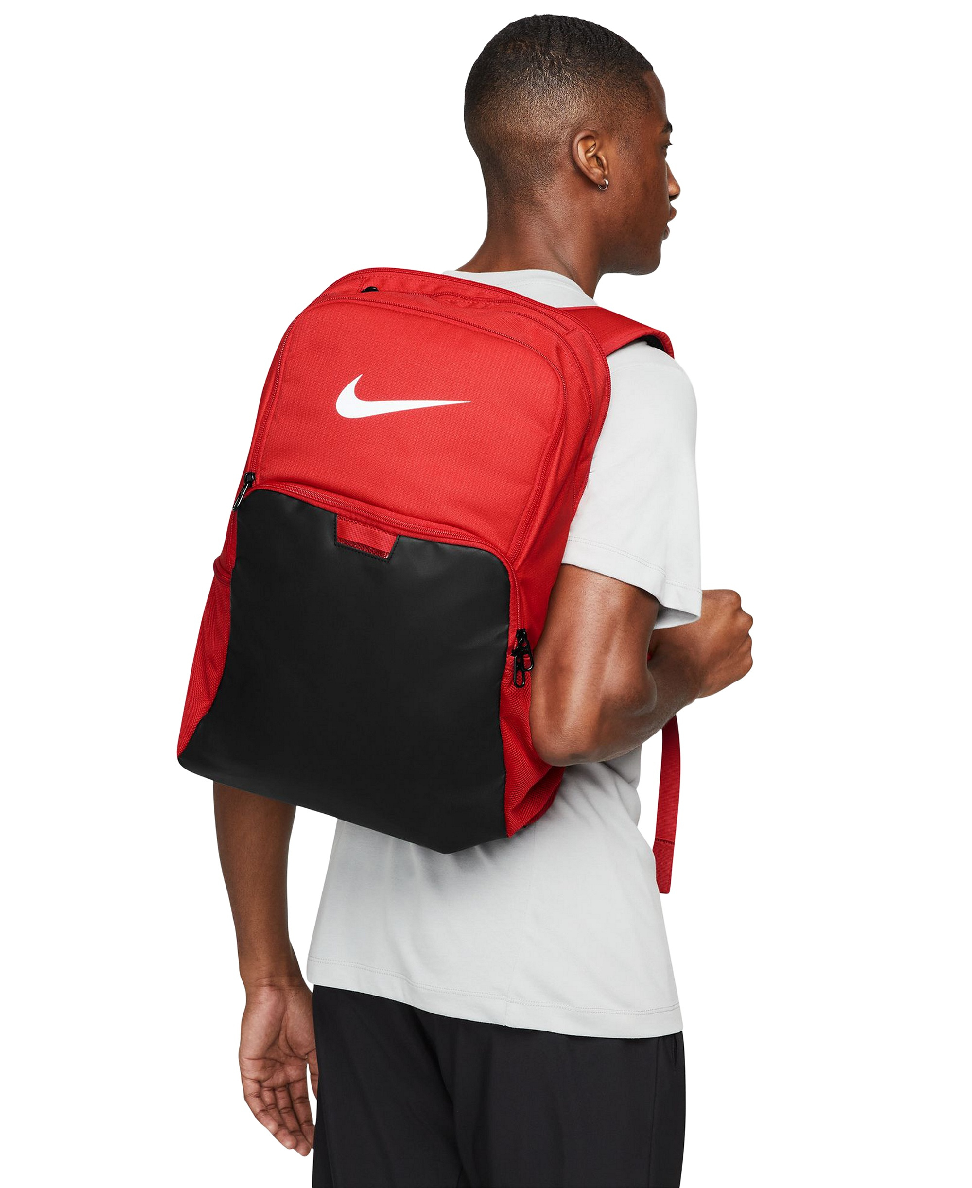 Nike Brasilia 9.5 Training Backpack (Extra Large, 30L) - Red