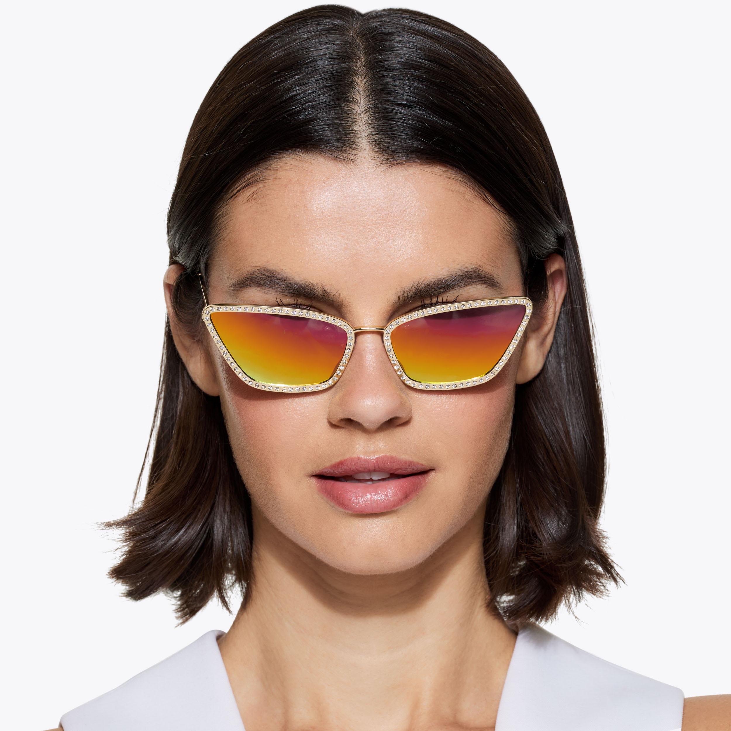 Kurt Geiger London Small Shoreditch Cat Eye Sunglasses - Multi Colored - view 2