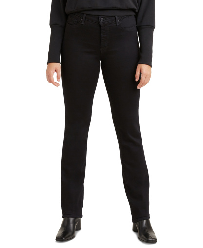 Levi's 314 Shaping Straight Leg Jeans 30" - Soft Black