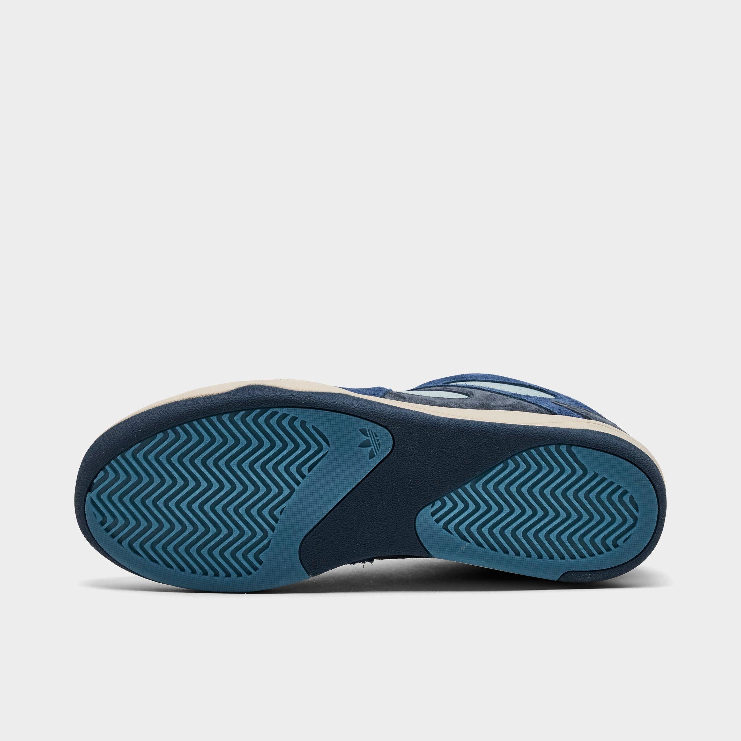 Men's adidas Originals Badbo 1.0 Bad Bunny Casual Shoes - Night Navy/Night Indigo/Clear Brown - Bottom view