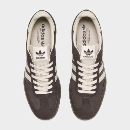 Men's adidas Originals Samba OG Casual Shoes - Part 2 - Aurora Coffee/Khaki/Gum - Top view