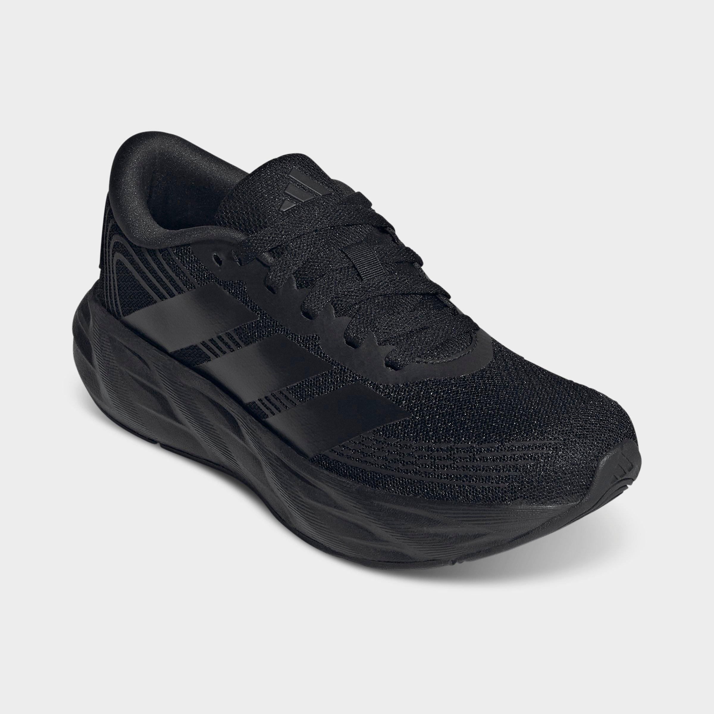 Big Kids' adidas Galaxy 8 Running Shoes - Core Black/Core Black/Core Black - Both shoes facing left