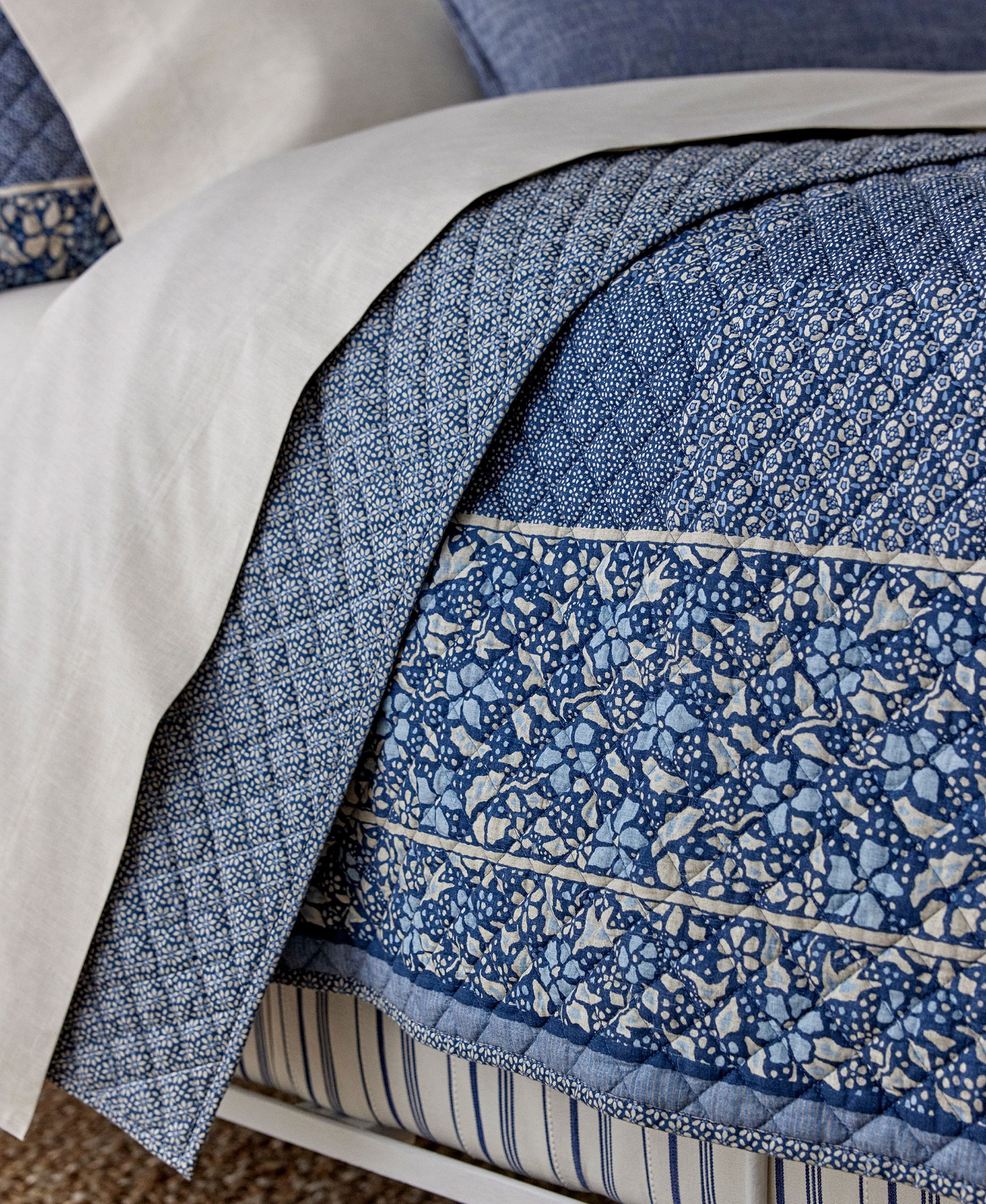 Lauren Ralph Lauren Penwood Quilt, Twin - Indigo