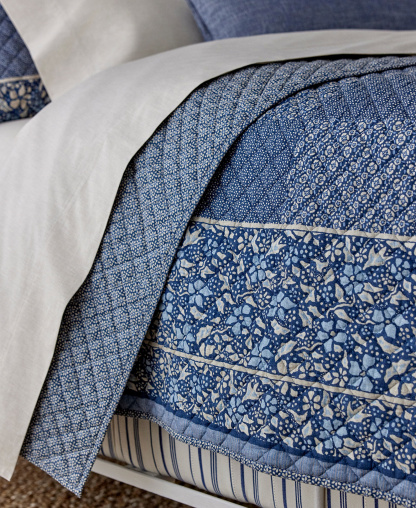 Lauren Ralph Lauren Penwood Quilt, Twin - Indigo