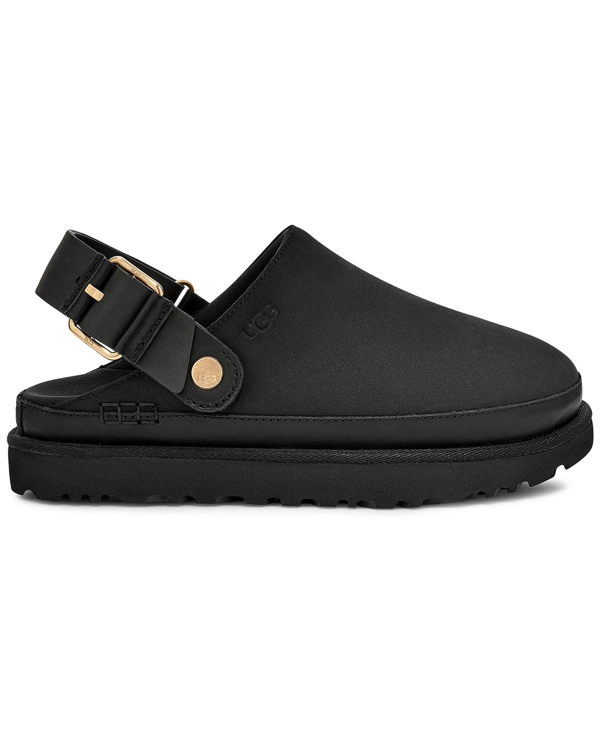 UGG® Women's Goldenstar Villa Round Toe Clogs - Black