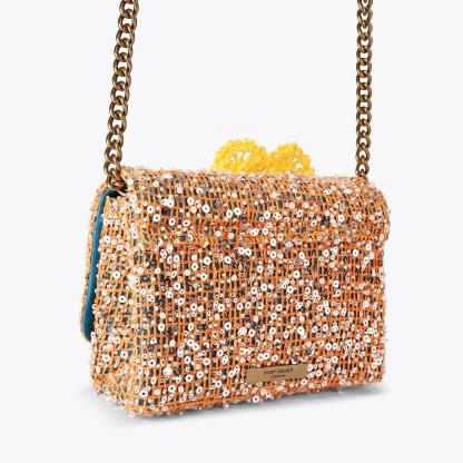 Kurt Geiger London Kurt's Cabana Mini Kensington Flap Bag - Multi Colored - view 4