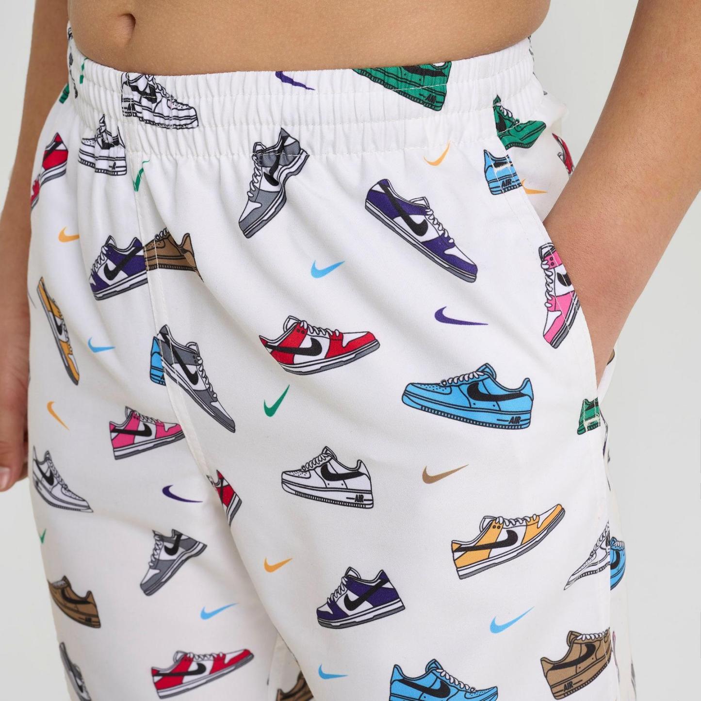 Boys' Big Kids' Nike Swim Breaker 7 Inch Volley Shorts - Sail