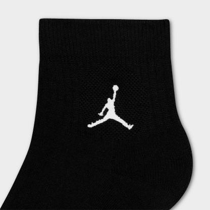 Jordan Everyday Ankle Socks (3-Pack) - Black/White - view 4