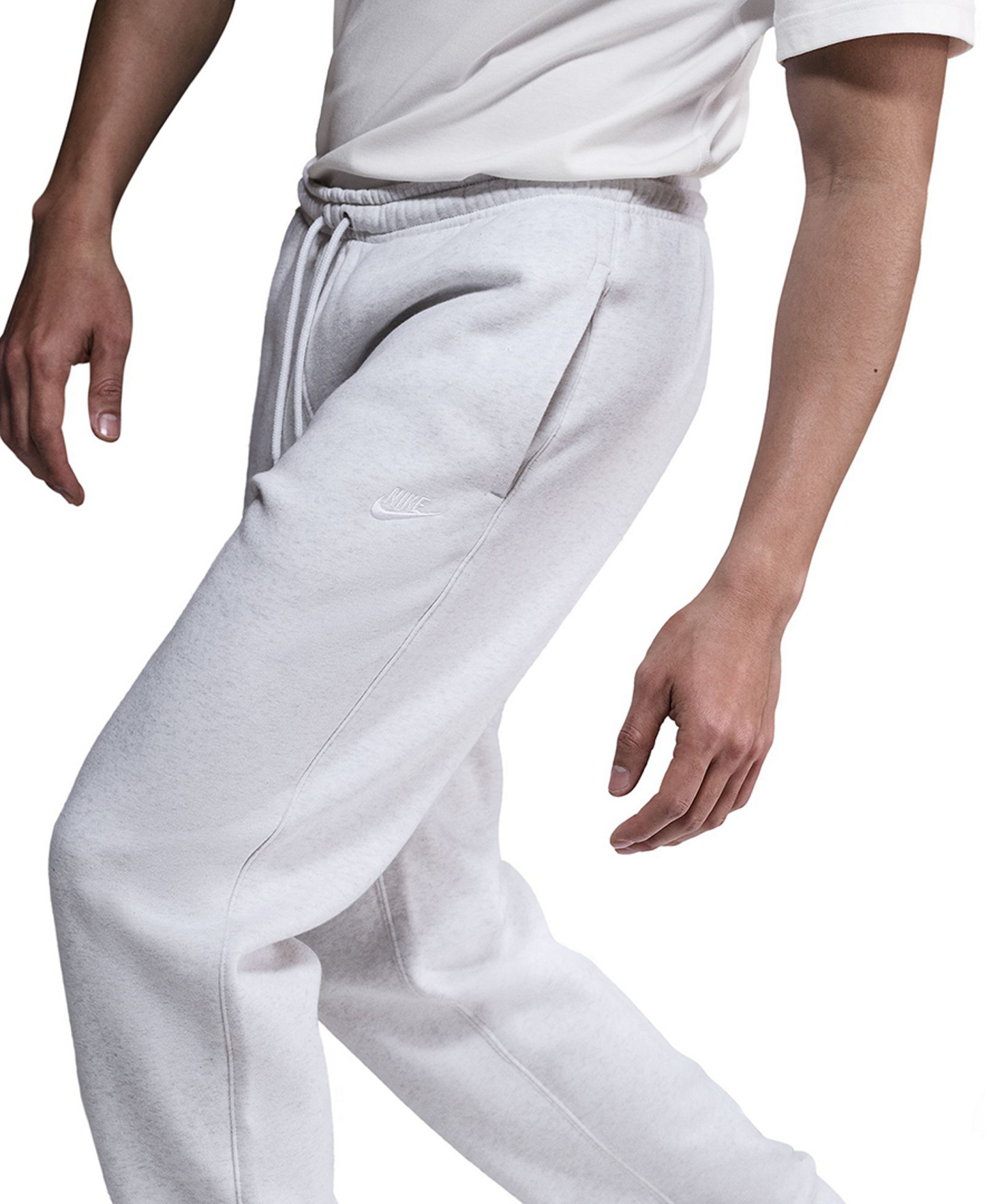 Nike Men's Sportswear Club Drawstring Jogger Pants - Birch Heather