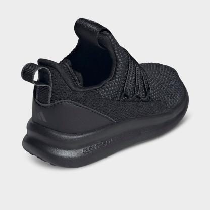 Kids' Toddler adidas Lite Racer Adapt 8.0 Stretch Lace Casual Shoes - Core Black/Grey Six - Back view