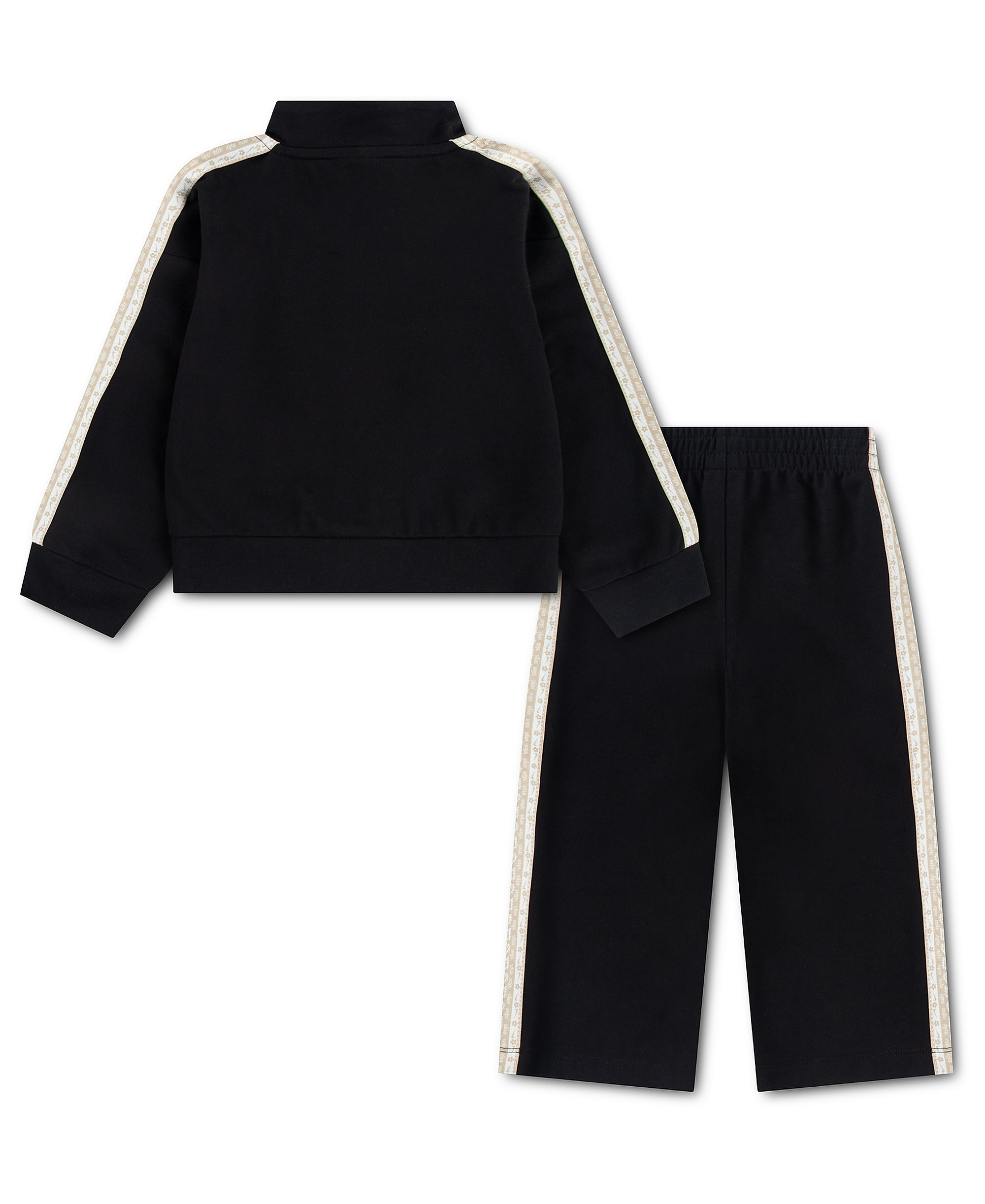 Nike Toddler Girls' 2T-4T Retro Remix Jacket and Pants, 2-Piece Set - Black