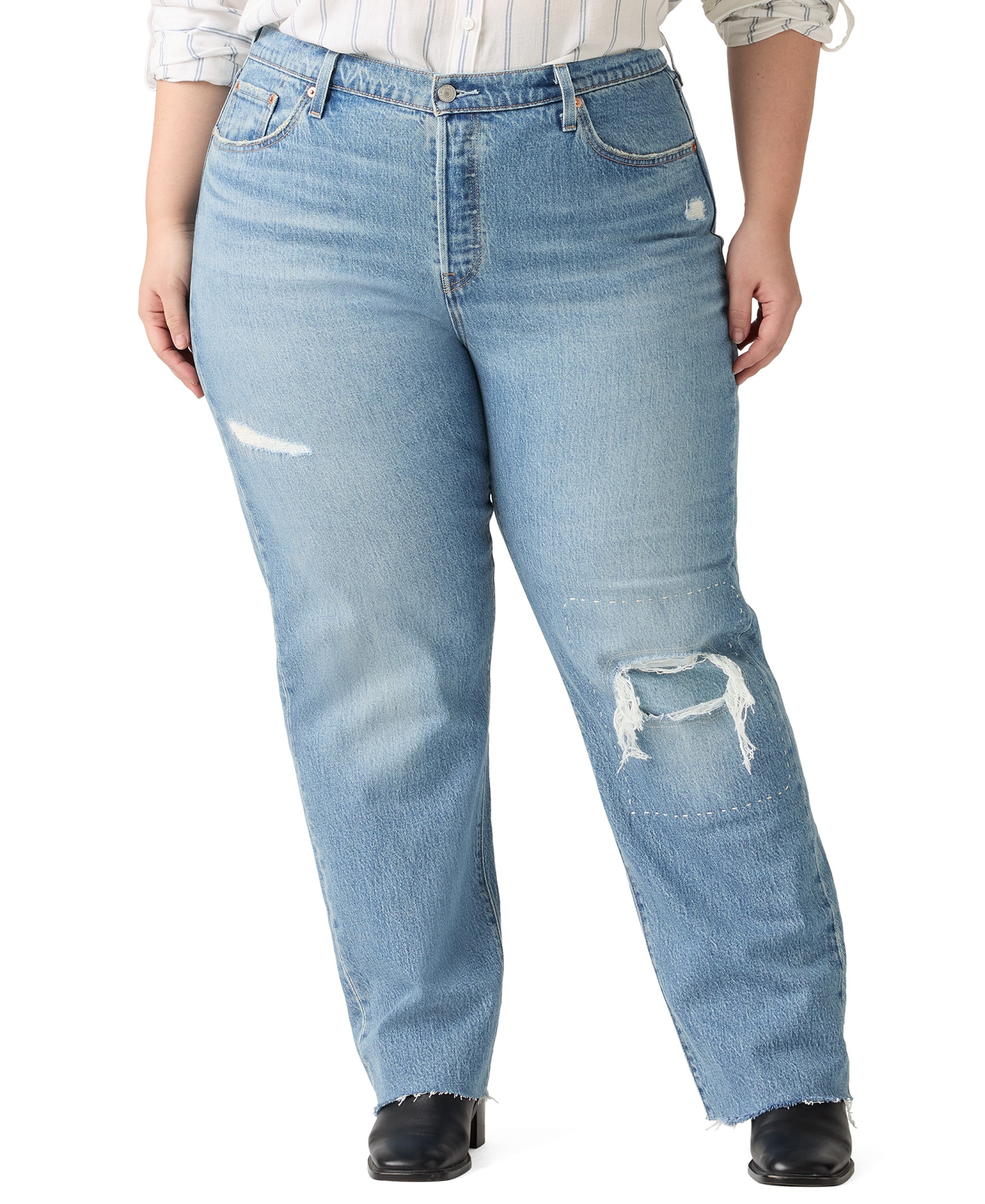 Levi's Women's 501 Original-Fit Straight-Leg Jeans - Craft Room