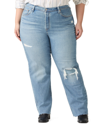Levi's Women's 501 Original-Fit Straight-Leg Jeans - Craft Room