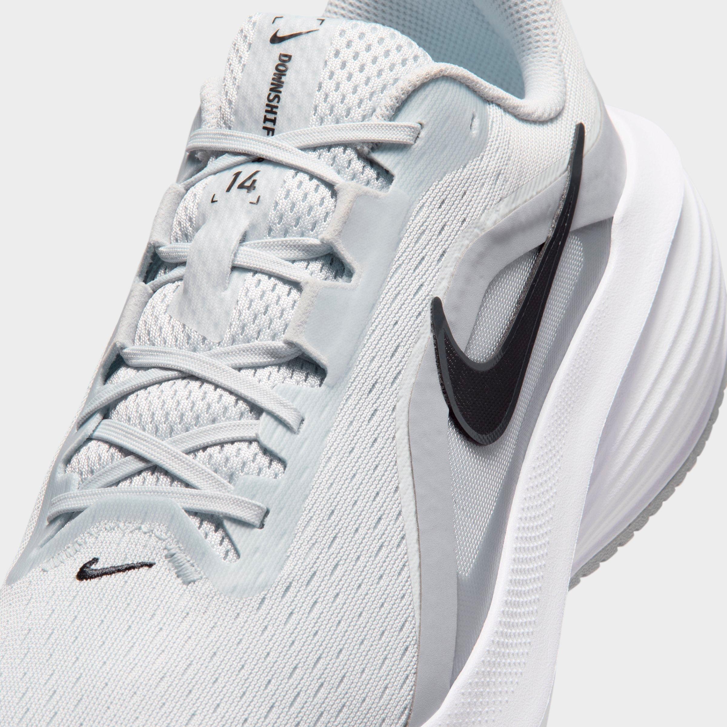 Men's Nithtke Downshifter 14 Running Shoes - Pure Platinum/Anthracite/Wolf Grey/Black - Detail shot