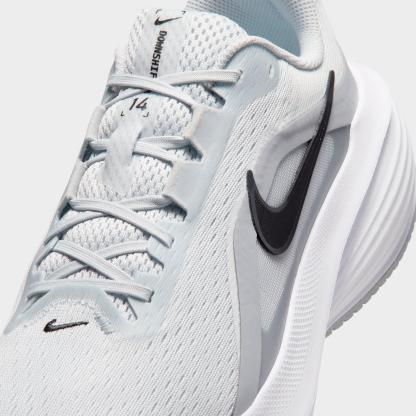 Men's Nithtke Downshifter 14 Running Shoes - Pure Platinum/Anthracite/Wolf Grey/Black - Detail shot