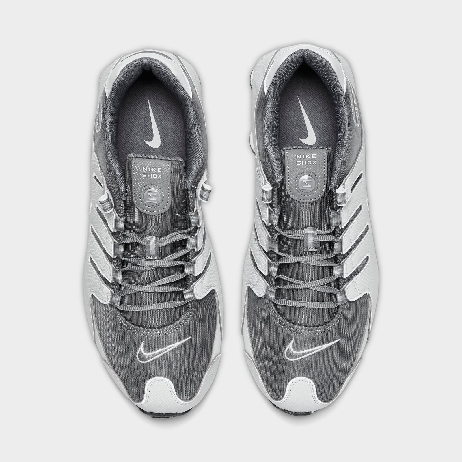 Men's Nike Shox NZ Casual Shoes - Smoke Grey/Grey Fog