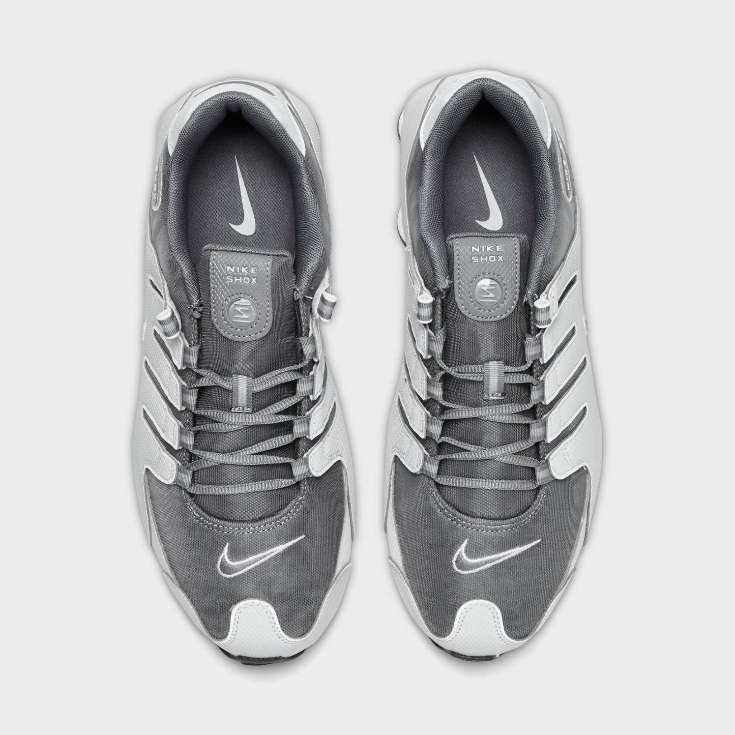 Men's Nike Shox NZ Casual Shoes - Smoke Grey/Grey Fog