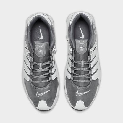 Men's Nike Shox NZ Casual Shoes - Smoke Grey/Grey Fog