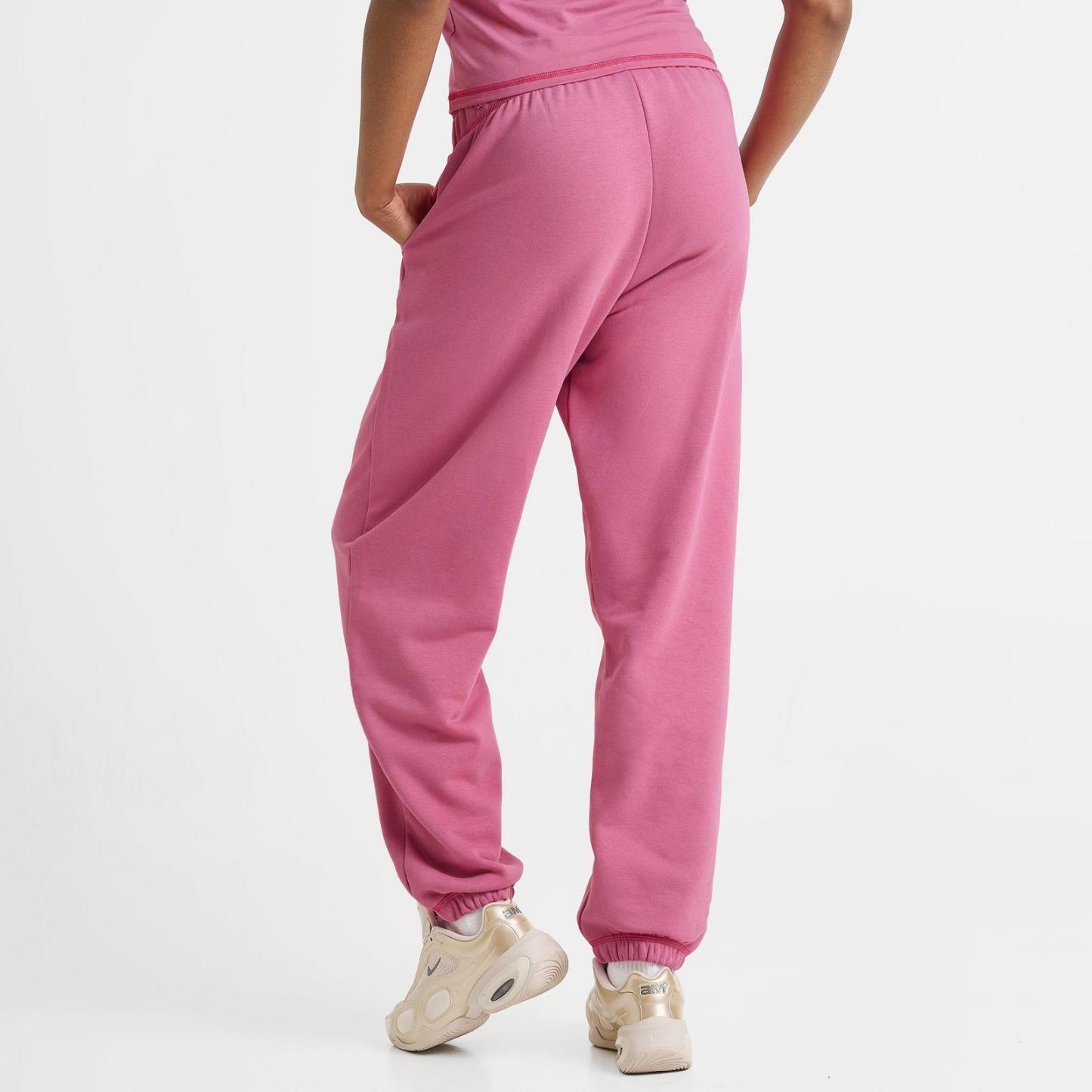Women's Nike Sportswear Club Fleece Jogger Pants - Peony/Rush Pink