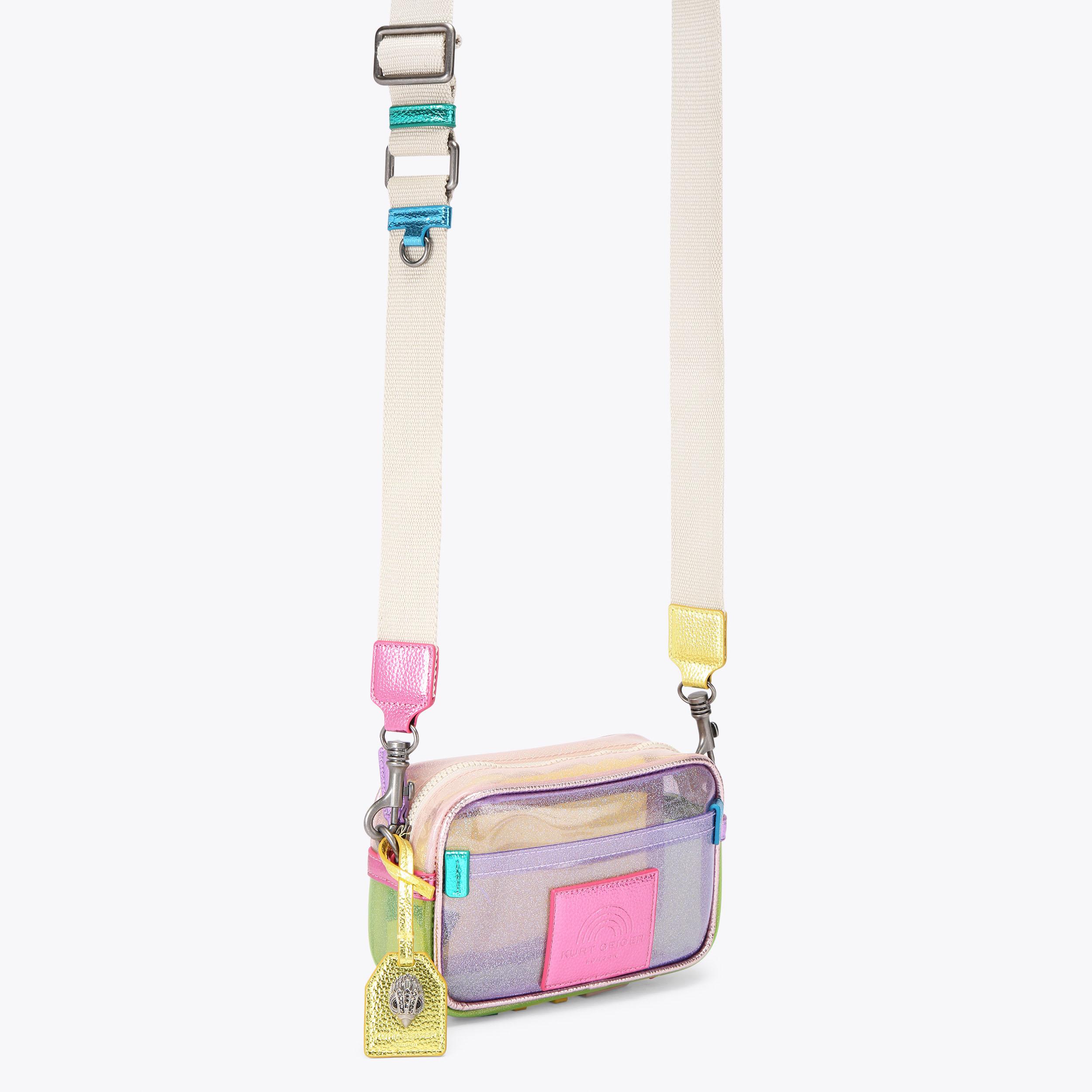 Kurt Geiger London Small Vinyl Southbank Camera Bag - Multi Colored - view 4