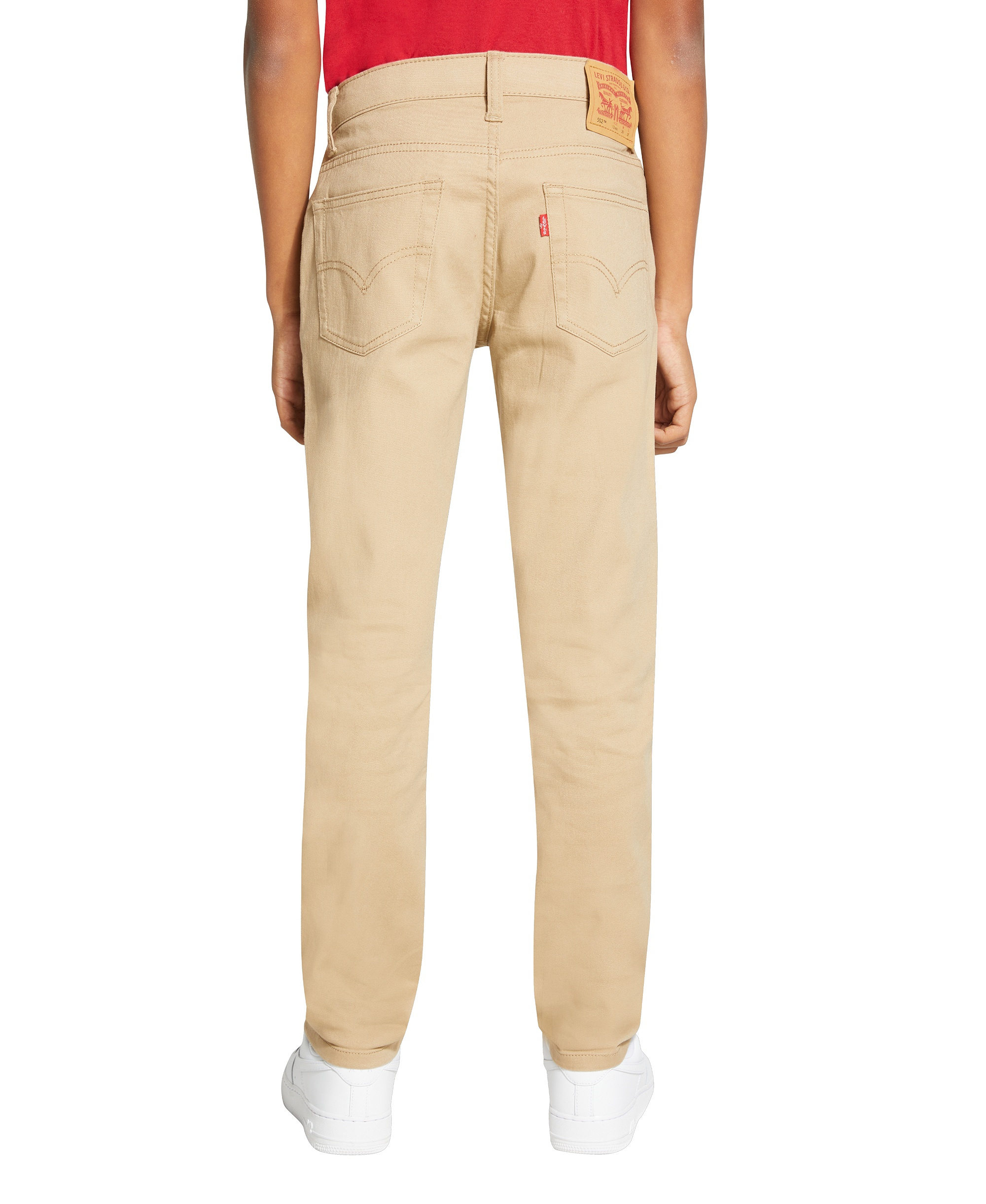 Levi's Big Boys 502 Regular Taper Fit Chino Twill Pants - Harvest Gold