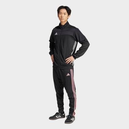Men's adidas Tiro 25 Essentials Training Pants - Black/Easy Pink - view 2