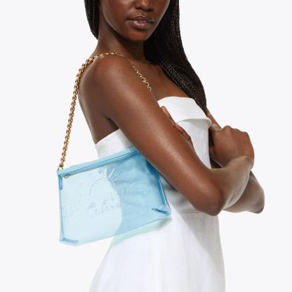 Kurt Geiger London Kurt's Cabana Small Pochette Bag - Blue - view 2