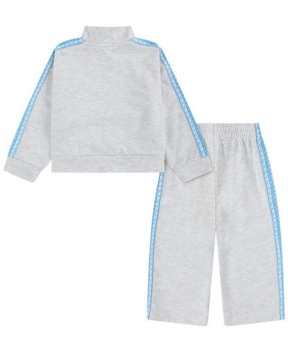 Nike Toddler Girls' 2T-4T Retro Remix Jacket and Pants, 2-Piece Set - Birch Heather