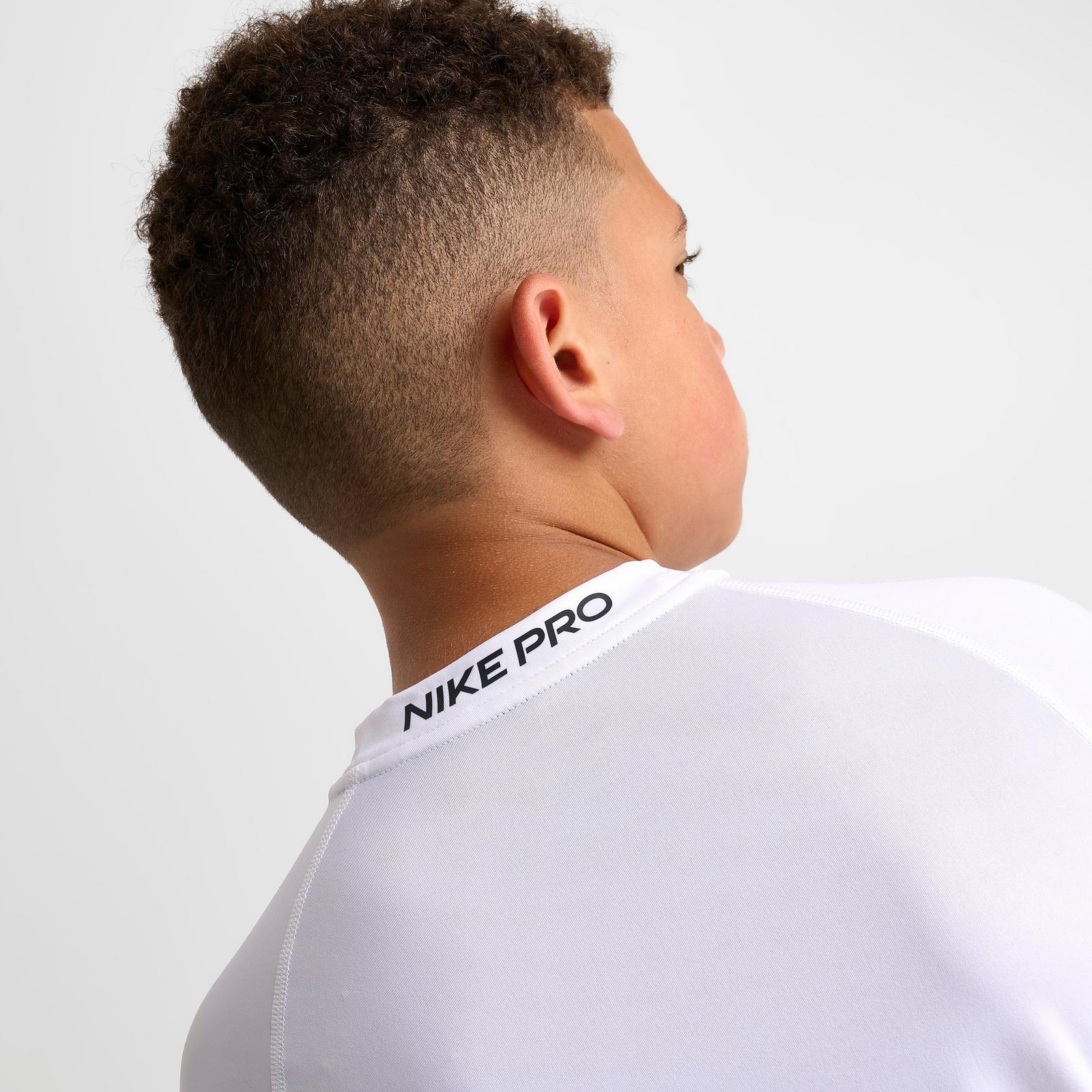 Boys' Big Kids' Nike Dri-FIT Pro T-Shirt - White