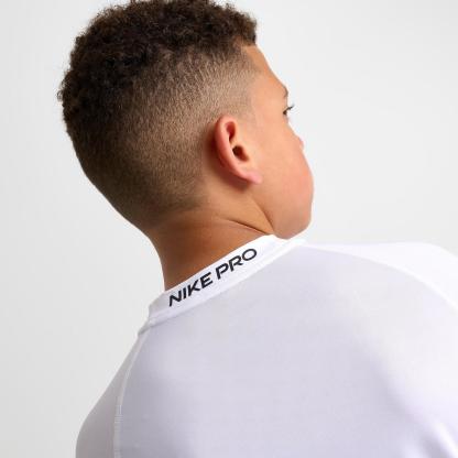 Boys' Big Kids' Nike Dri-FIT Pro T-Shirt - White