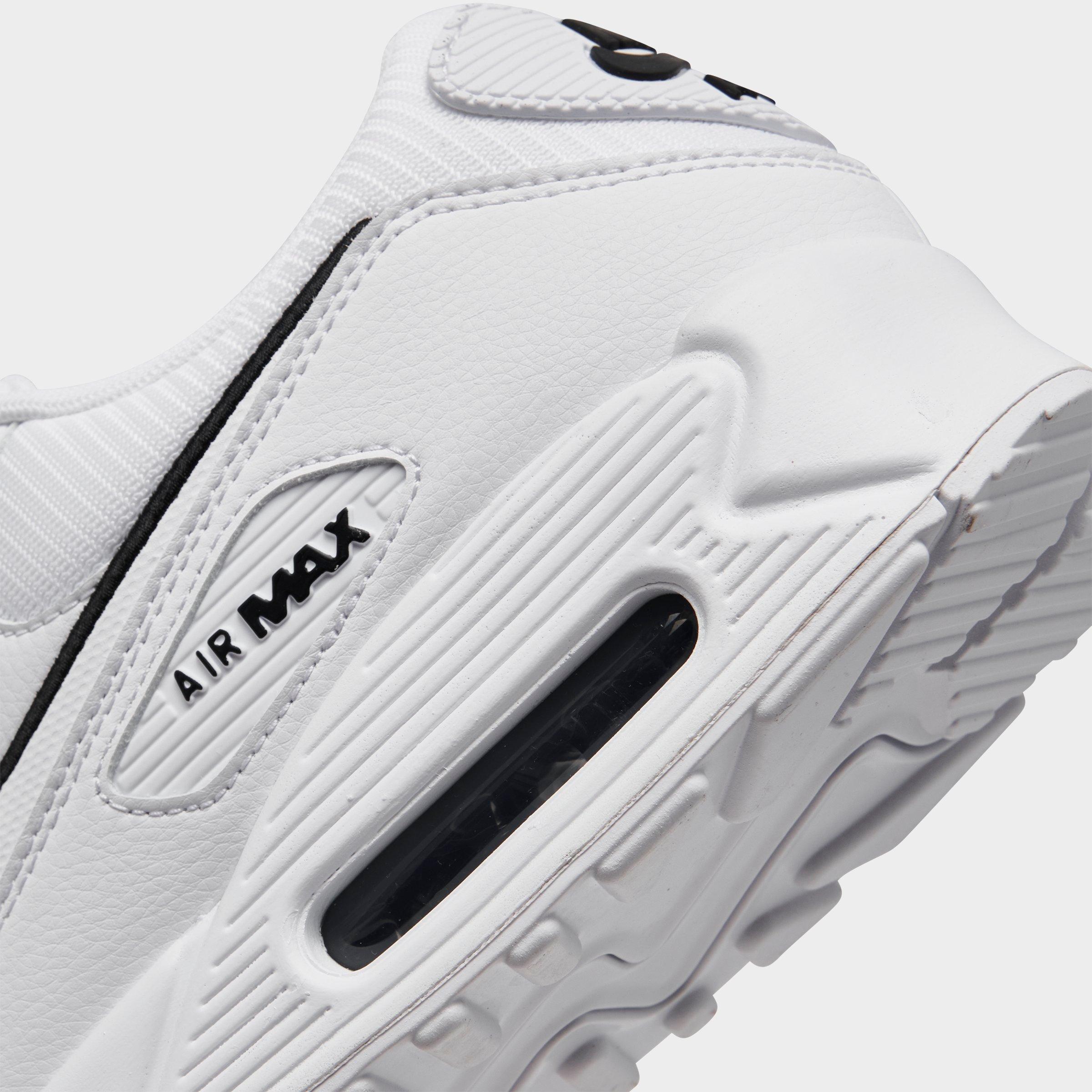 Men's Nithtke Air Max 90 Casual Shoes - Part 1 - White/Black - Detail shot