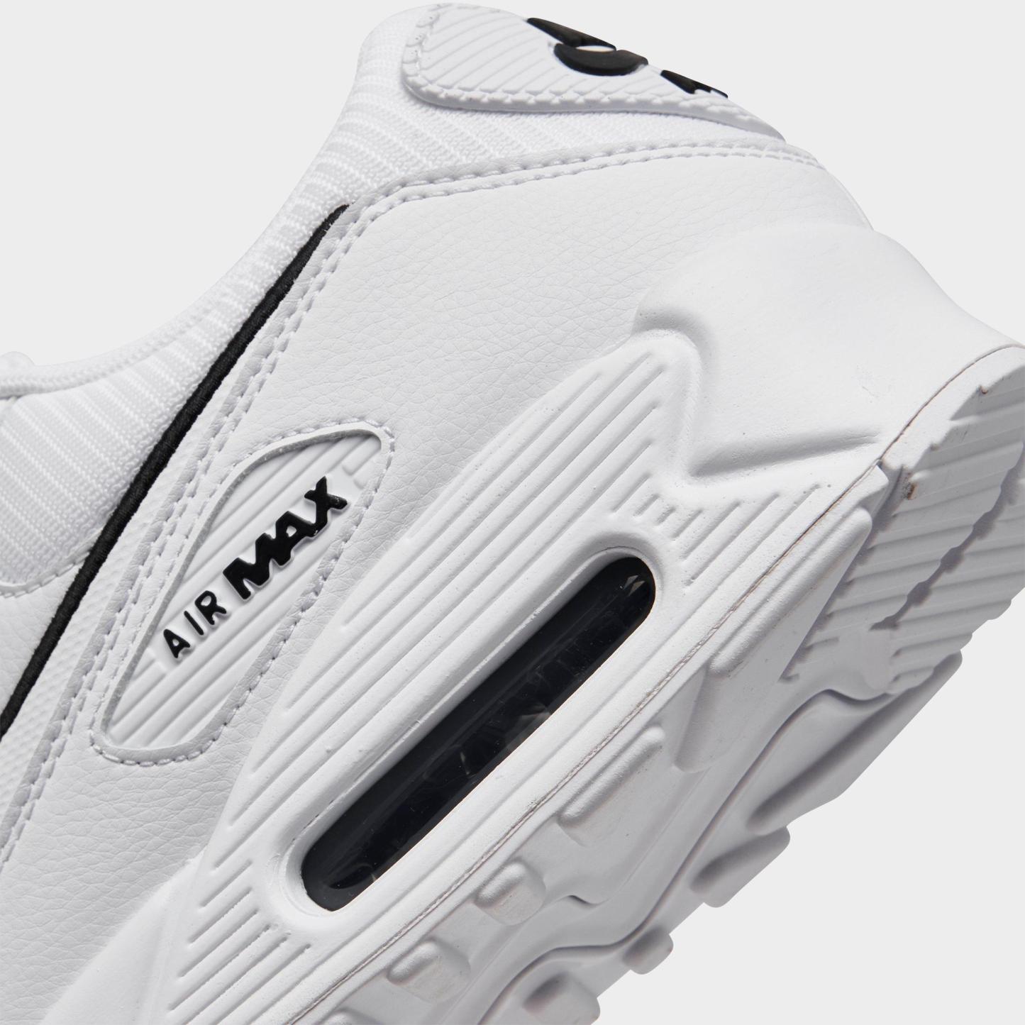 Men's Nithtke Air Max 90 Casual Shoes - Part 1 - White/Black - Detail shot