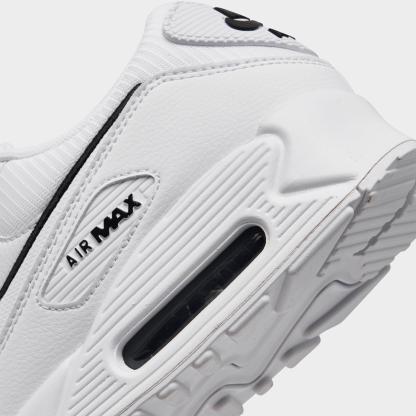 Men's Nithtke Air Max 90 Casual Shoes - Part 1 - White/Black - Detail shot