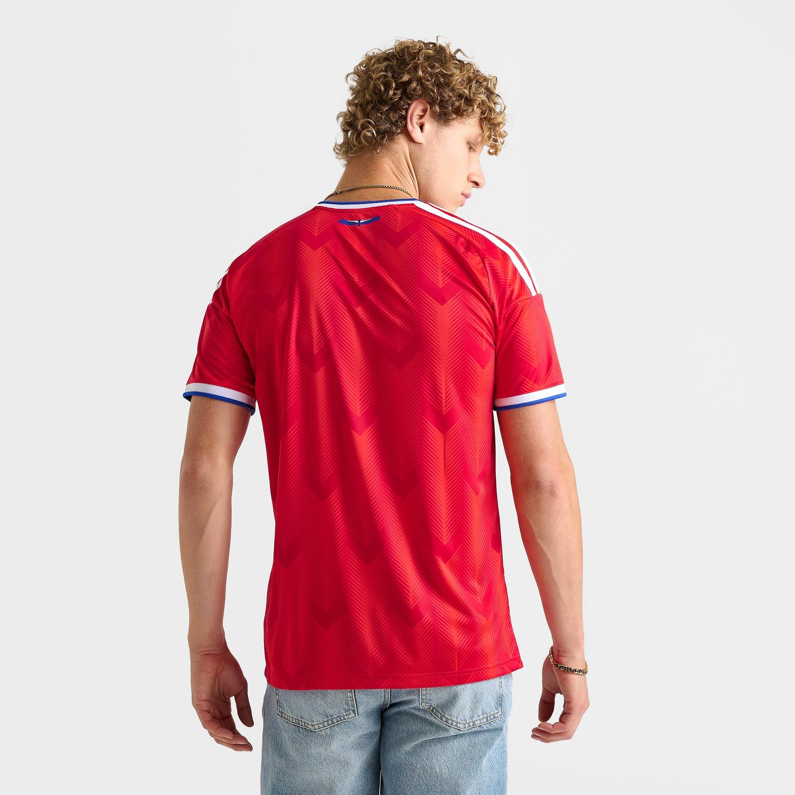 Men's adidas Chile 2026 Home Replica Soccer Jersey - Active Red - view 4