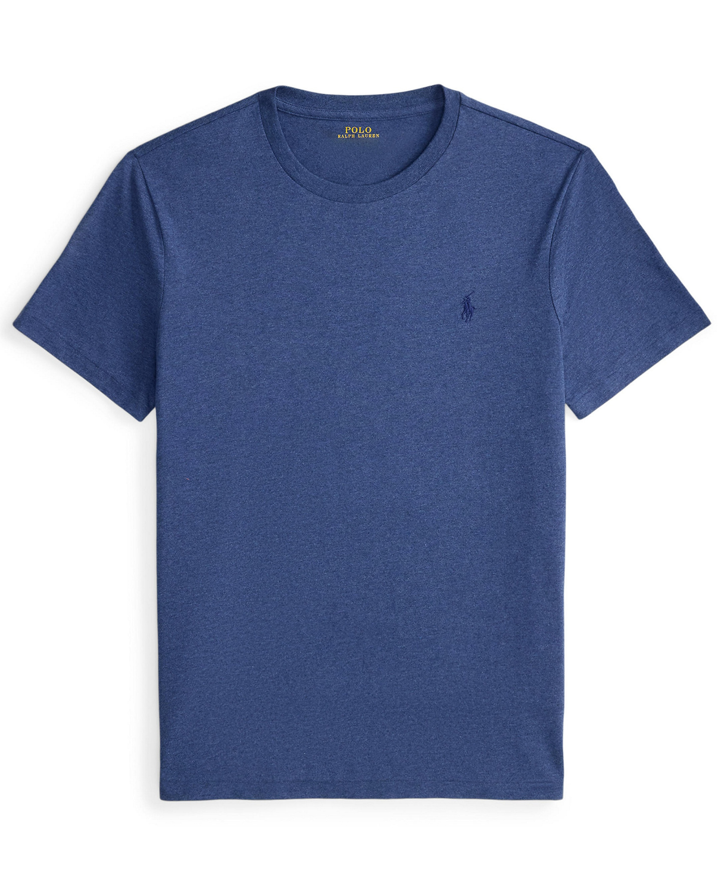 Polo Ralph Lauren Men's Embroidered Pony Classic-Fit T-Shirt - Derby Blue Heather