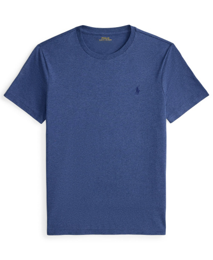 Polo Ralph Lauren Men's Embroidered Pony Classic-Fit T-Shirt - Derby Blue Heather