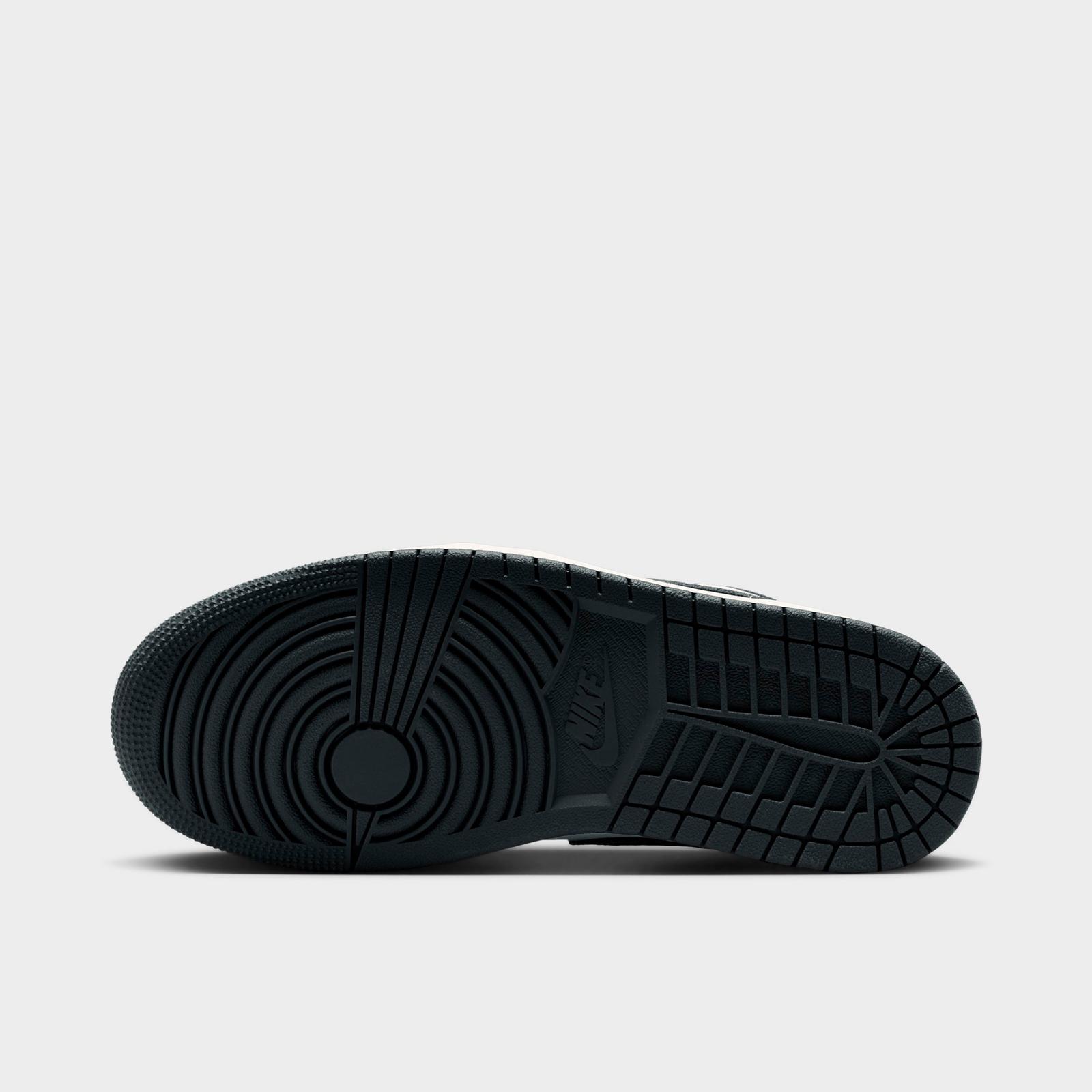 Women's Air Jordan Retro 1 Low SE Casual Shoes - Anthracite/Sail/Coconut Milk/Iced Carmine - view 6
