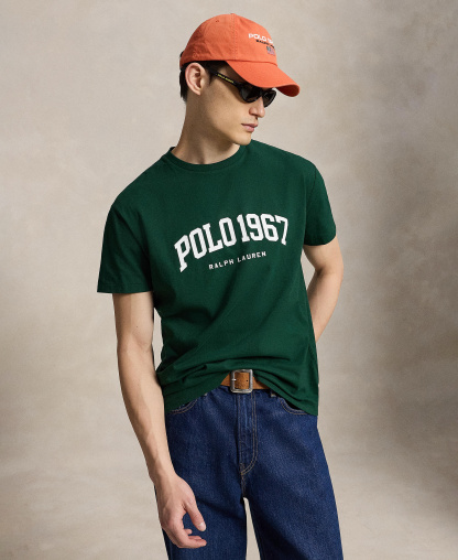 Polo Ralph Lauren Men's Crewneck T-Shirt - College Green
